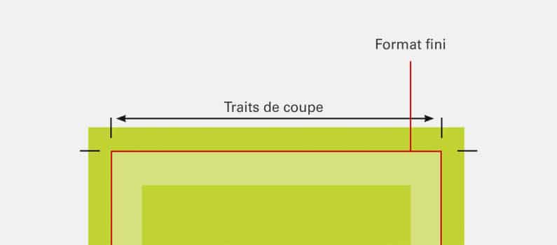 Les traits de coupe