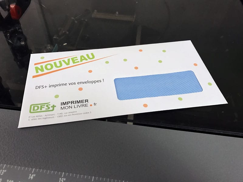 Imprimez vos enveloppes personnalisées en courte ou moyenne série