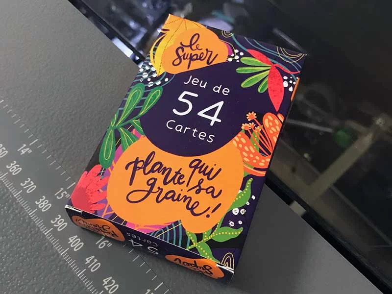 Etui personnalisé fermé Etui personnalisé fermé