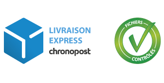 Livraison express - Fichiers vérifiés